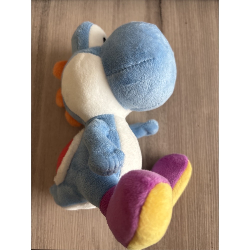 Yoshi (BLUE) Super Mario Bros. 8"  Plush Sen-Ei Little Buddy